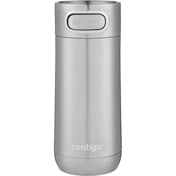 Contigo Luxe Autoseal Θερμός Ποτήρι 360ml Ανοξείδωτο Ασημί