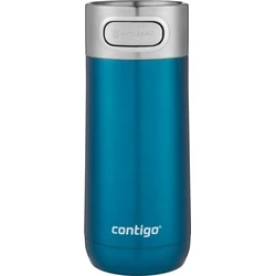 Contigo Luxe Autoseal Ποτήρι Θερμός Ανοξείδωτο 360ml Μπλε (Cornflower)