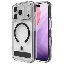 Θήκη ZAGG Santa Cruz Snap με υποστήριγμα για iPhone 18 Pro Max / 17 Pro Max - Μαύρο