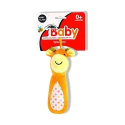 Βελούδινο Παιχνίδι Κουδουνίστρα Reig Καμηλοπάρδαλη 20 cm