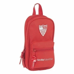 Κασετίνα για τα Μολύβια Sevilla F?tbol Club M747 Κόκκινο 12 x 23 x 5 cm (33 Τεμάχια)