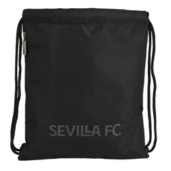 Παιδική Τσάντα με Σχοινιά Sevilla F?tbol Club Teen 35 x 40 x 1 cm Μαύρο