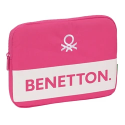 Τσάντα Laptop Benetton Raspberry Φούξια (31 x 23 x 2 cm)