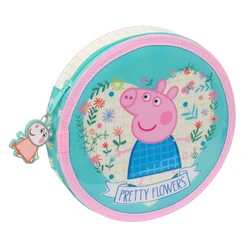 Κασετίνα με Aξεσουάρ Peppa Pig Pretty flowers Κίτρινο Μέντα 18 Τεμάχια