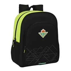 Σχολική Τσάντα Real Betis Balompi? 32 x 38 x 12 cm Μαύρο γκράφιτι