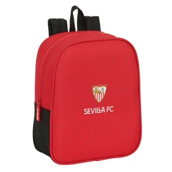 Σχολική Τσάντα Sevilla F?tbol Club Μαύρο Κόκκινο 22 x 27 x 10 cm