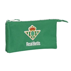 Διπλή Κασετίνα Real Betis Balompi? Πράσινο 22 x 12 x 3 cm