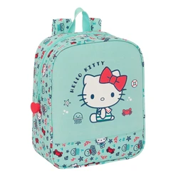 Σχολική Τσάντα Hello Kitty Sea lovers Τυρκουάζ 22 x 27 x 10 cm