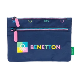 Κασετίνα Benetton Cool Ναυτικό Μπλε 23 x 16 x 3 cm