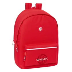 Σακίδιο για Laptop και Ταμπλετ με ?ξοδο USB Sevilla F?tbol Club Κόκκινο 31 x 44 x 18 cm