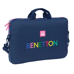 Θήκη για Laptop Benetton Damero Ναυτικό Μπλε 40 x 27 x 4 cm