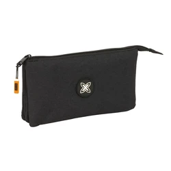 Τριπλή Κασετίνα Munich Lagoon Μαύρο 22 x 12 x 3 cm