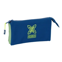 Τριπλή Κασετίνα Munich North Ναυτικό Μπλε 22 x 12 x 3 cm