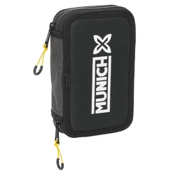 Κασετίνα με Aξεσουάρ Munich Topo Μαύρο 12.5 x 19.5 x 4 cm 29 Τεμάχια