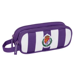 Κασετίνα Real Valladolid C.F. Λευκό Μωβ 21 x 8 x 6 cm