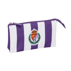 Κασετίνα Real Valladolid C.F. Λευκό Μωβ 22 x 12 x 3 cm