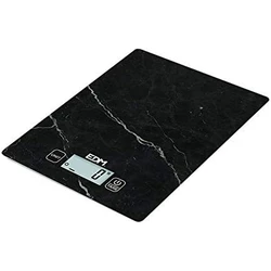 Ζυγαριά Κουζίνας EDM Μαύρο 5 kg (14 x 19.5 cm)