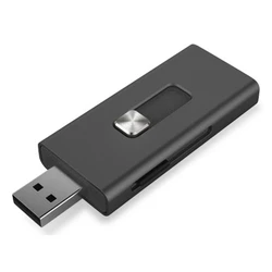 Card Reader KSIX Micro SD Μαύρο