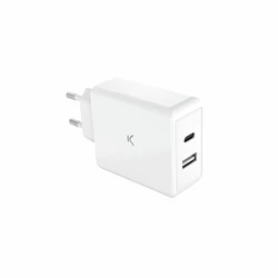 Φορτιστής Πρίζας KSIX Λευκό 45 W