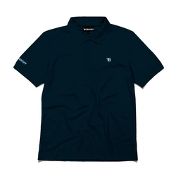 Ανδρική Μπλούζα Polo με Κοντό Μανίκι Bobroff Navy