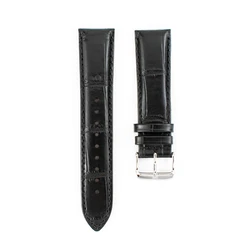 Tommy Hilfiger 679301488 Δερμάτινο Λουράκι Μαύρο 22mm