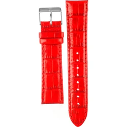 Tommy Hilfiger 679301240 Δερμάτινο Λουράκι Κόκκινο 20mm