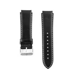 Tommy Hilfiger 679300670 Δερμάτινο Λουράκι Μαύρο 20mm