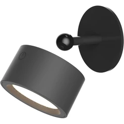 Φωτιστικά οροφής & τοίχου New Garden ROLL 8 BATTERY black