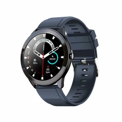 Leotec MultiSport Wave 46mm Αδιάβροχο Smartwatch με Παλμογράφο (Μπλε)