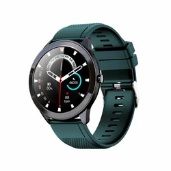 Leotec MultiSport Wave 46mm Αδιάβροχο Smartwatch με Παλμογράφο (Πράσινο)