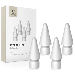 Tech-Protect Stylus Tips for Apple Pencil White [4 PACK]