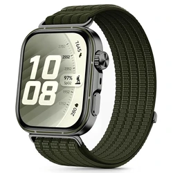 Tech-Protect Nylon Huawei Watch Fit 3 / 4 / 4 Pro / 5 / 5 Pro Military Green