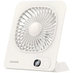 USAMS Magnetic Desk Fan White