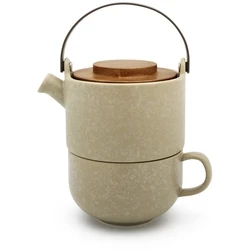 Bredemeijer Umea Tea-for-one Porcelain Teapot Beige 500ml