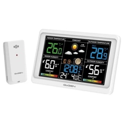 GoGEN GOG‑ME3350 Weather Station (White)