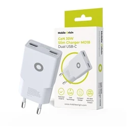 Mobile Origin 30W Slim Φορτιστής TÜV MO18 Dual USB‑C