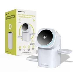 Φορτιστής Mobile Origin 3in1 Wireless Qi2 Charging Station PW11 λευκό