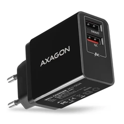Φορτιστής Πρίζας Axagon Axagon Acu-Qs24 Smart 5v 1,2a + 1