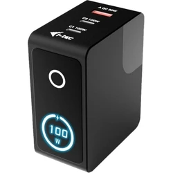 i-tec Φορτιστής USB 100W / 2× USB-C / 1× USB-A / Οθόνη LCD / Καλώδιο 150 cm