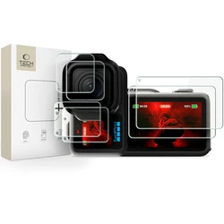 Tech-Protect Foil & Glass Fit+ GoPro Mission 1 / Pro Clear [2 PACK]