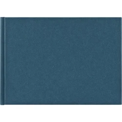 HAMA Album Wrinkled 24 x 17 cm - 36 slots for 10x15 cm photos - Washable Kraft Paper cover - Blue