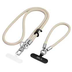 Tech-protect C10s Rope Crossbody & Wrist Leash Desert Beige/titanium