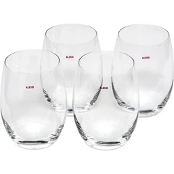 Alessi Mami-XL Crystal Whiskey / Long Drink Glasses Set 4 pcs 500ml SG119/3S4