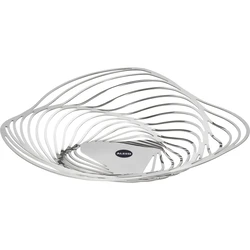 Alessi Trinity Φρουτιέρα Inox Ασημί 43x10εκ. (ACO01)