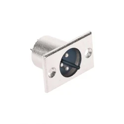 Default XLR Chassis Connector DM 0045 L Male 3 Pin