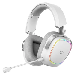 Rampage RETSU BT 2.4G RGB Ασύρματα ακουστικά (λευκά)