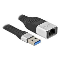 Καλώδιο USB Delock σε RJ45 86937, 10/100/1000 Mbps, 13cm, μαύρο