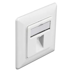 Πριζα δικτυου Delock Wall Outlet για Keystone 86981, 1 Port