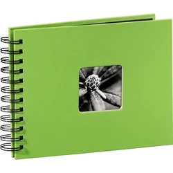 HAMA Fine Art Spiral Photo Album 50 Pages Green 24 x 17 cm