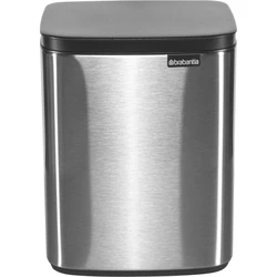 Brabantia BO Κάδος Απορριμμάτων 7L Ματ Ανοξείδωτο (Fingerprint Proof)